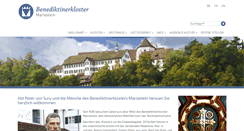 Desktop Screenshot of kloster-mariastein.ch